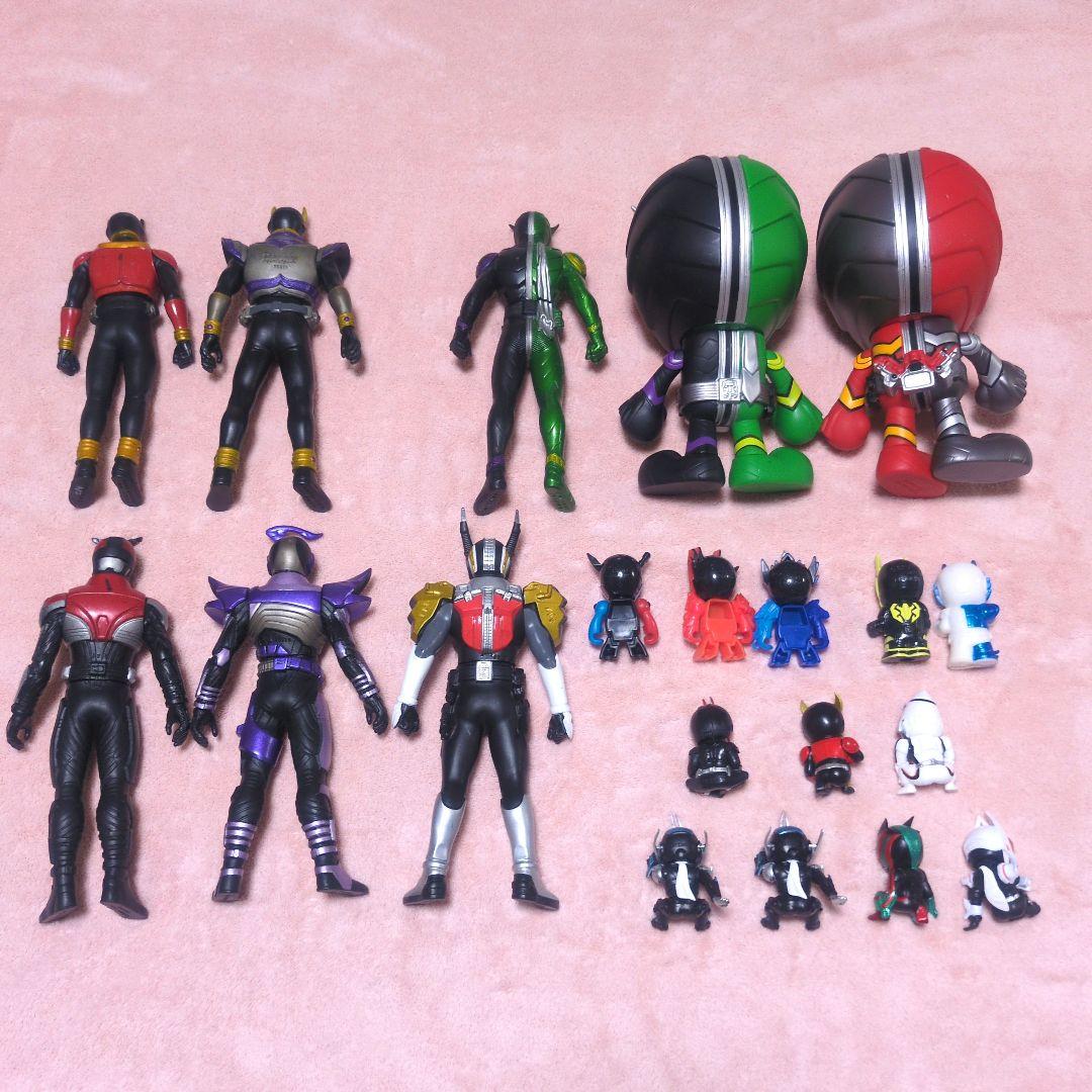 仮面ライダー　ソフビ　フィギュア　 まちぼうけガチャ　フィギュアまとめ売り