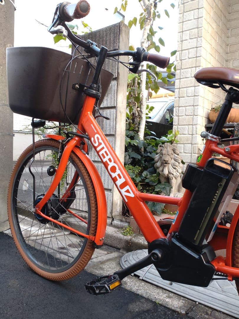 配送可★直接引渡可★カスタム現行型【ステップクルーズe】電動アシスト自転車子供乗