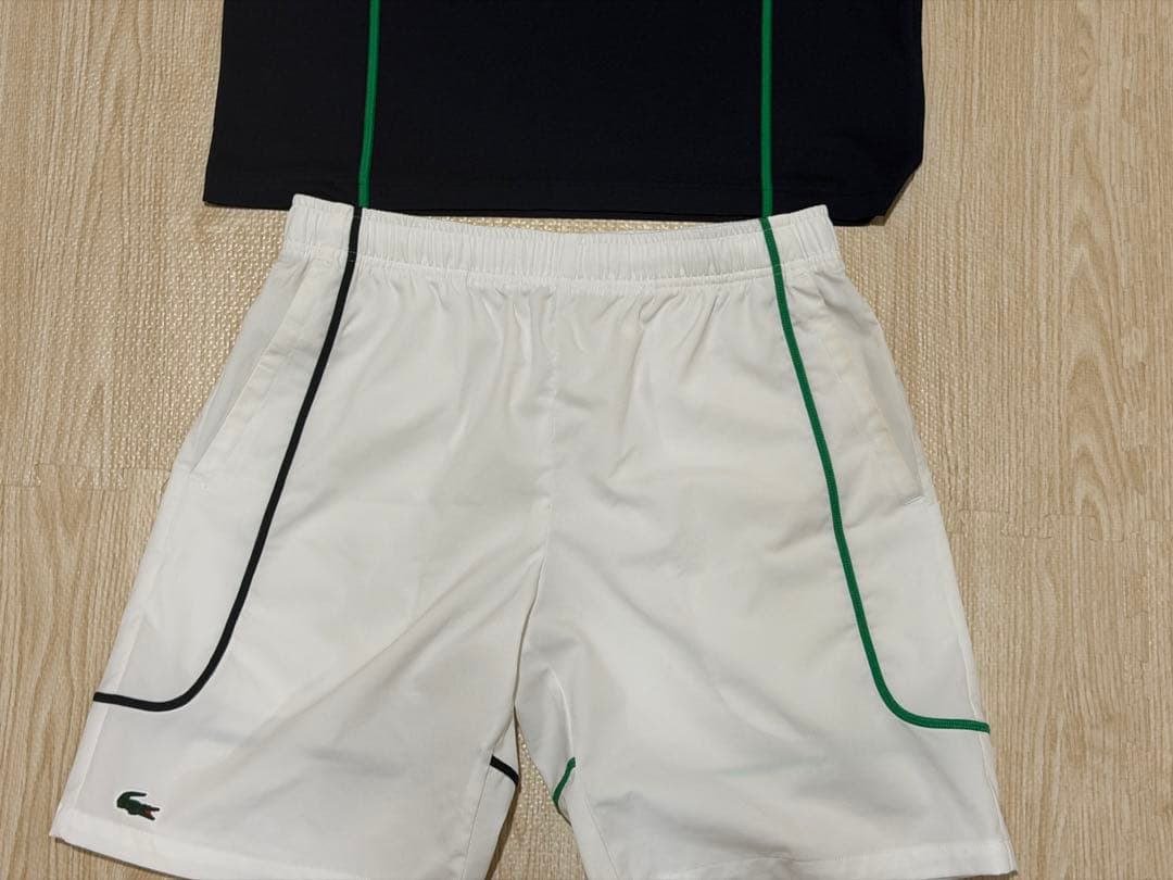 ラコステ　LACOSTE テニスウェア　セットアップ　サイズ4 ジョコビッチ