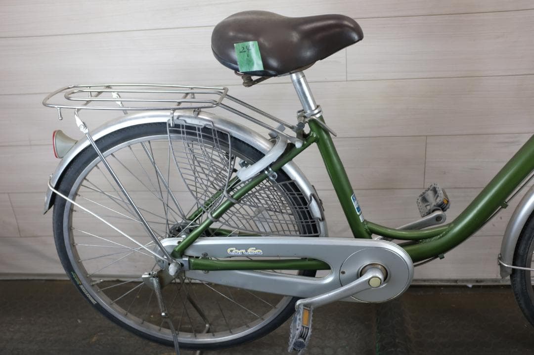 ブリヂストン　軽快車　24インチ　シングル　ライト