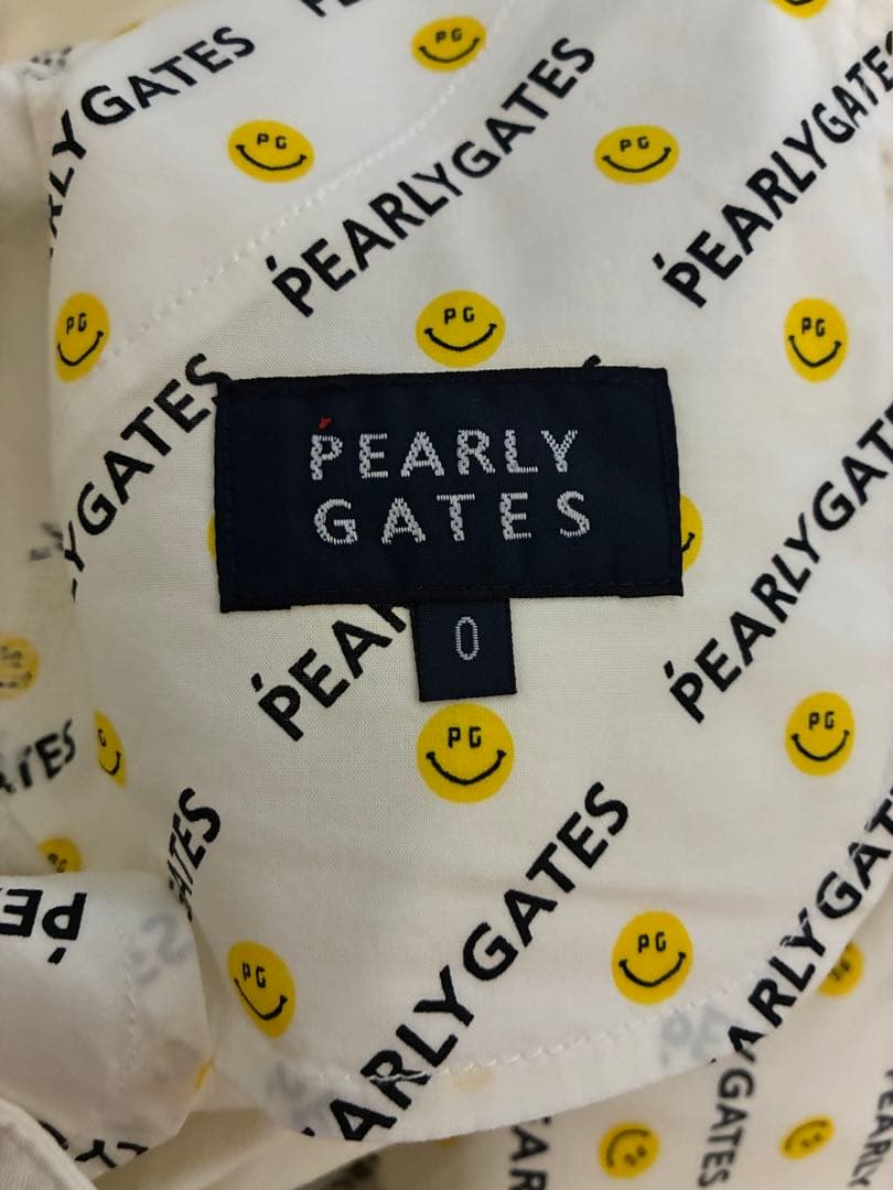 【新品】PEARLY GATES ホワイト スリムフィットパンツ サイズ0
