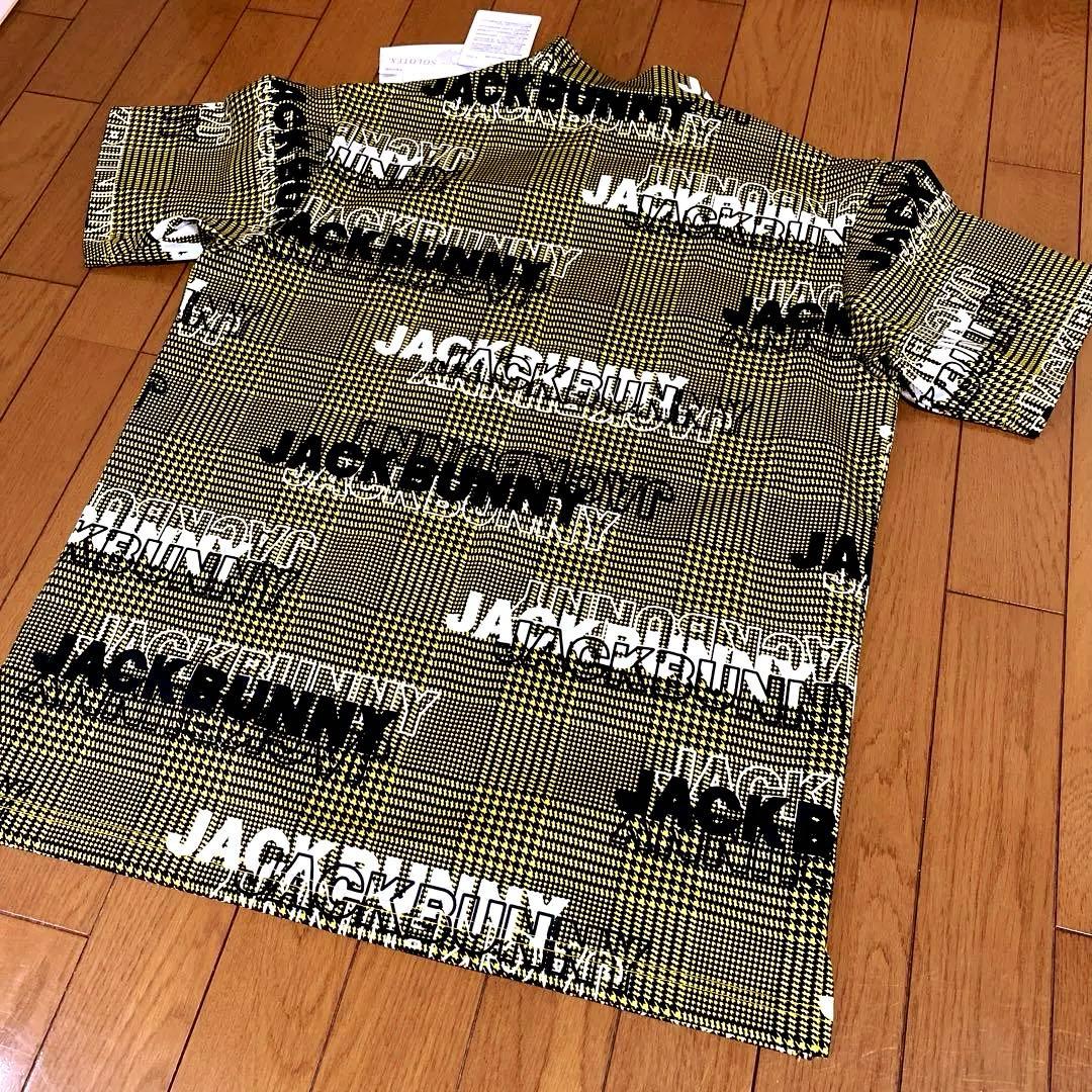 JACK BUNNY 新品 XL モックネック 総柄 タグ付き　ジャックバニー