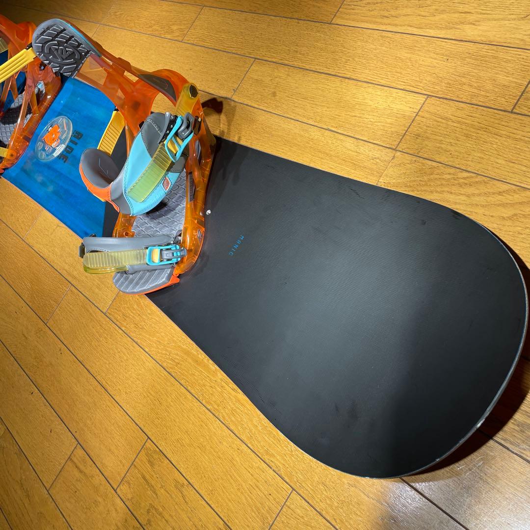 【値下げ】RIDEライドNANIC155 +k2バインセット　初中級向