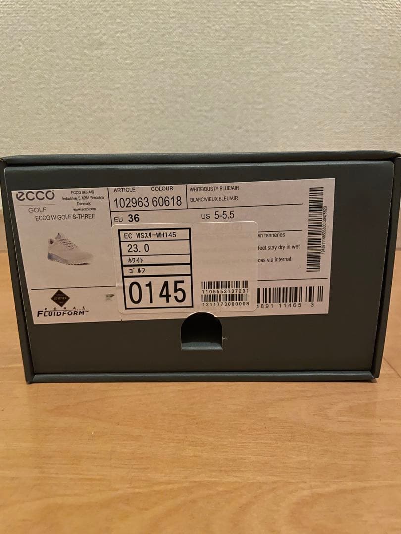 ecco ゴルフシューズ ホワイト