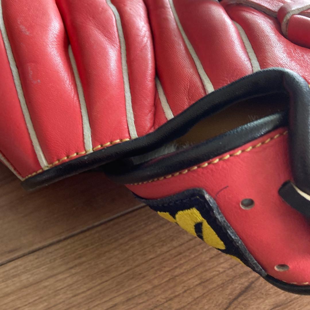 Mizuno LiteFlex 軟式グローブ 赤　ヴィンテージ　左利き用