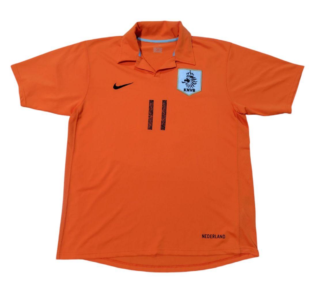 希少　ロッベン　オランダ代表　サッカー　ユニフォーム　ナイキ　NIKE