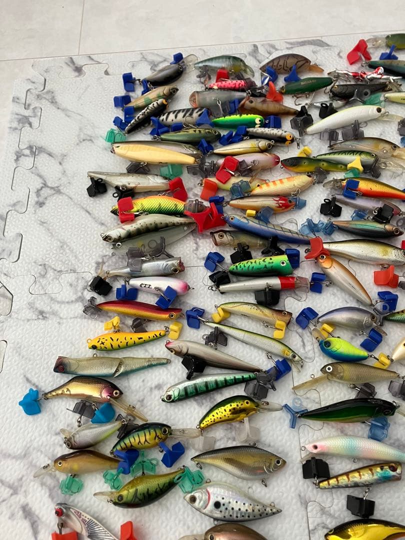バス釣り引退セット　ルアー大量セット　タックルボックスセット