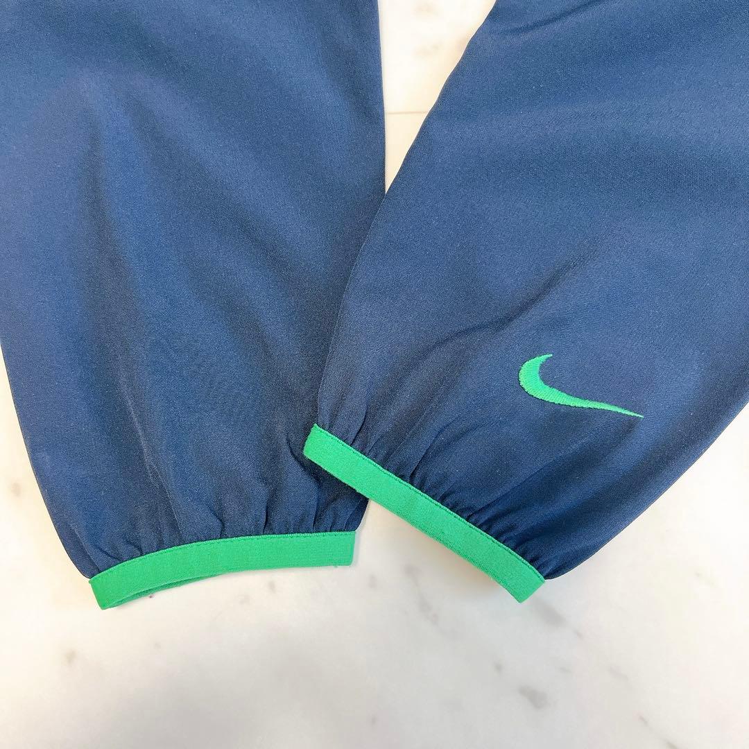 NIKE ナイキ セットアップ M ネイビー ロゴ刺繍 ドライフィット