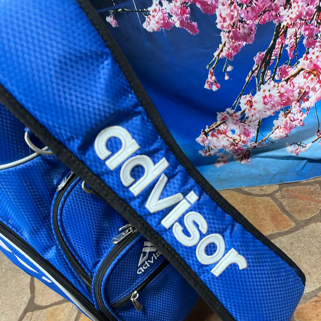 寶BY-1255 advisor キャディバッグ 内径約23cm 重量約3.0