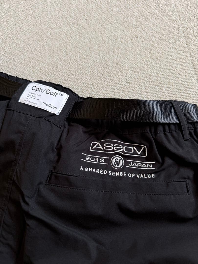 AS2OV x Cph/Golf™ 別注 ADJUSTABLE SHORTS