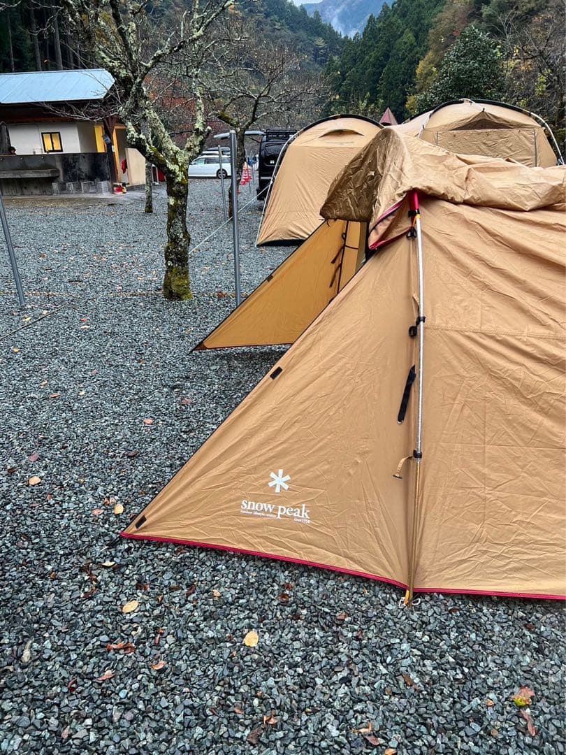 スノーピーク エントリーパックTT 専用マットシート付 テント タープ セット