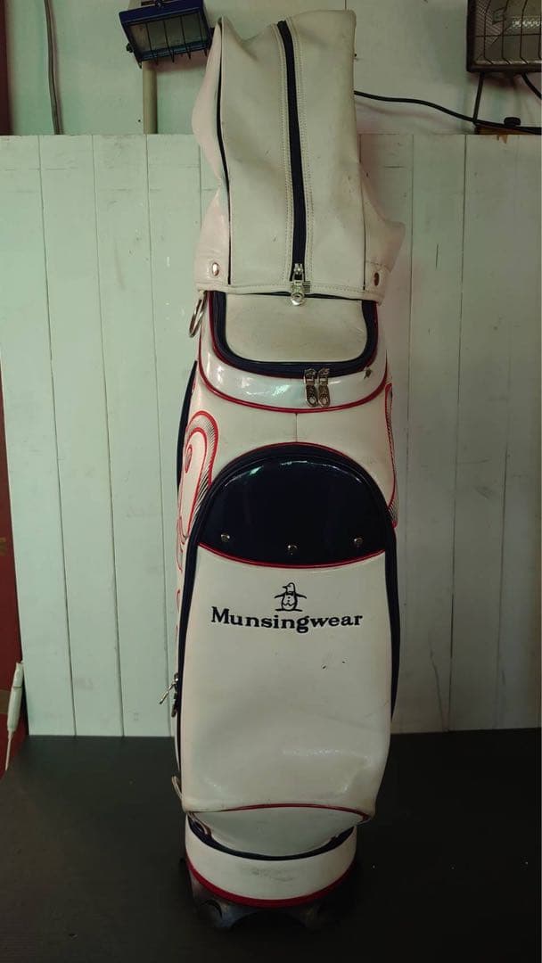 Munsingwear キャディバッグ MQ1183(ホワイト)