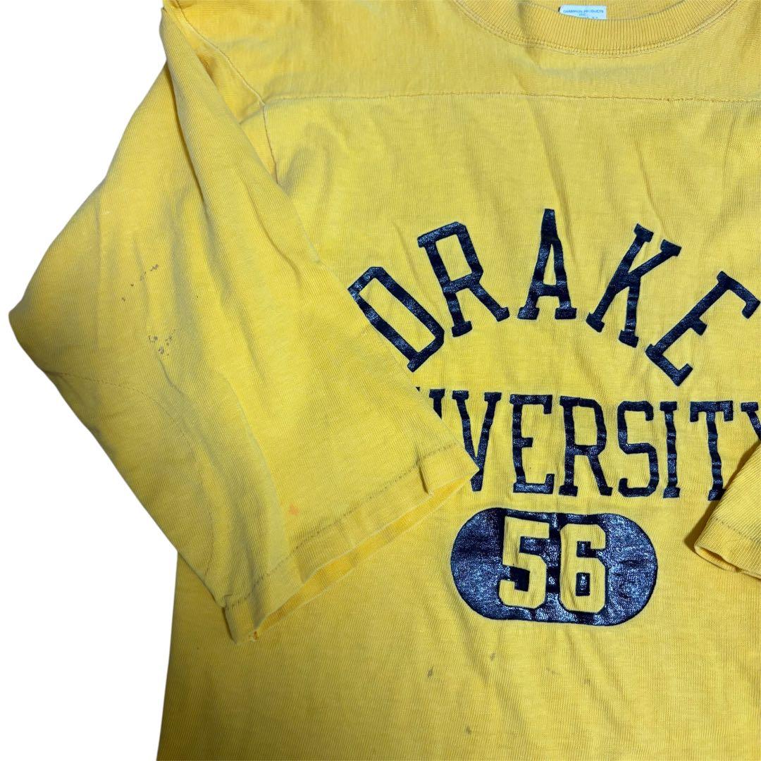 70s champion football tシャツ フットボール 激レア 大学