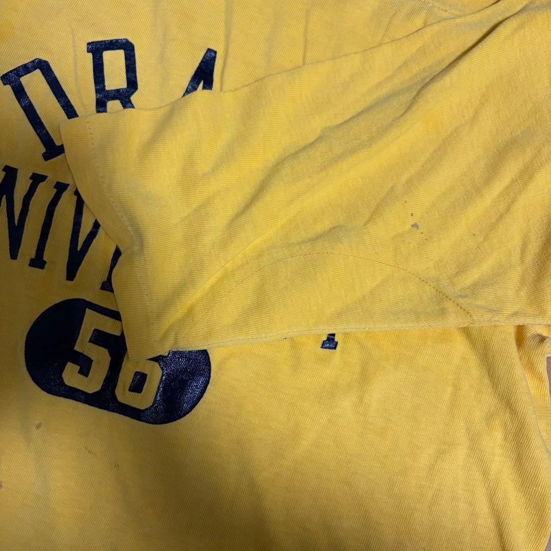 70s champion football tシャツ フットボール 激レア 大学