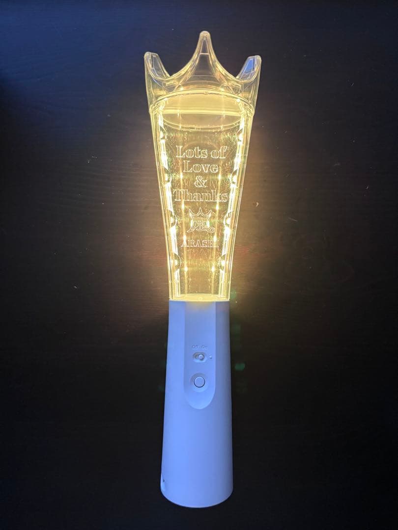 嵐 ARASHI LIVE TOUR 2026 ペンライト 銀テープ　1本セット