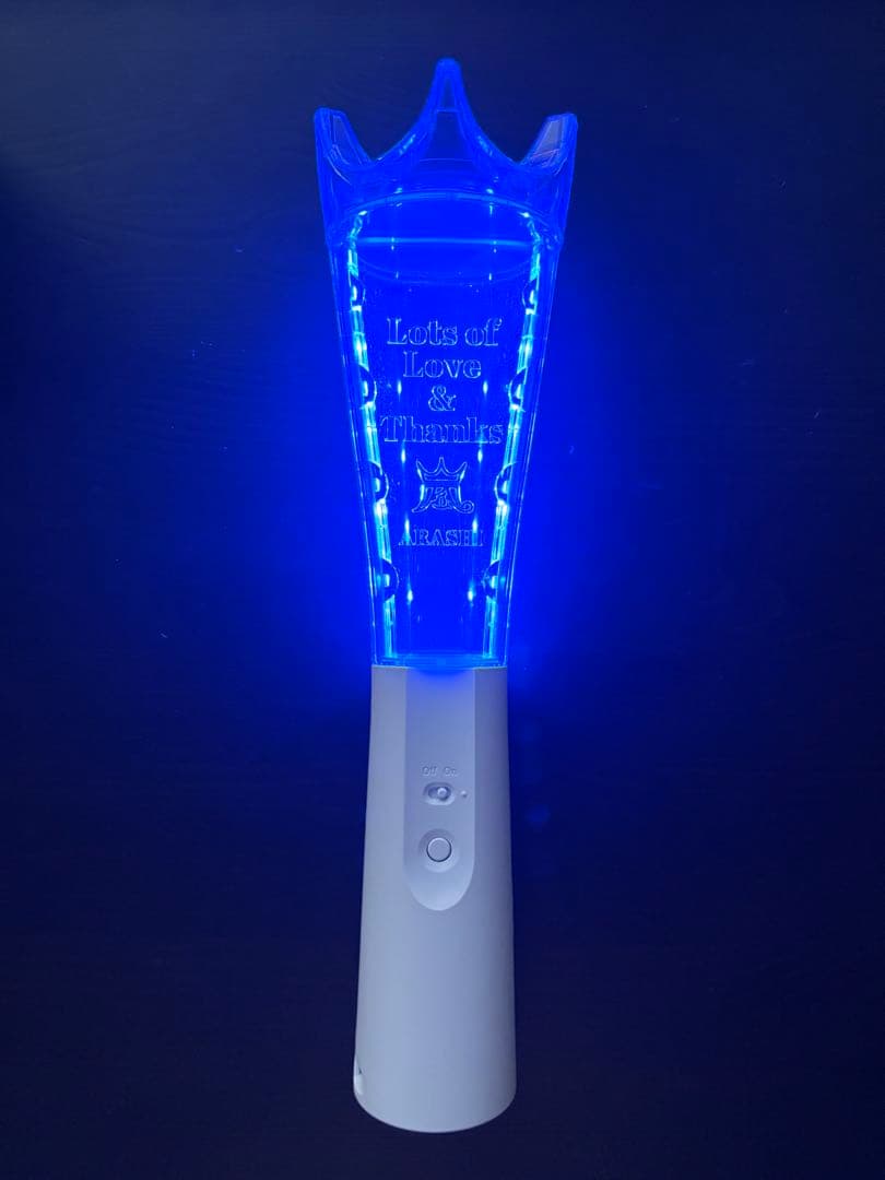 嵐 ARASHI LIVE TOUR 2026 ペンライト 銀テープ　1本セット