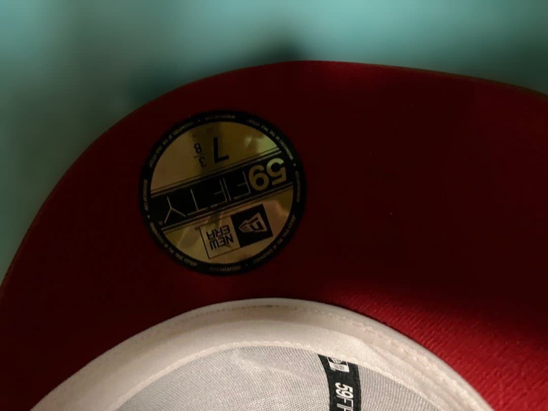 New Era 59FIFTY ツインズ 刺繍ロゴ キャップ 7 3/8