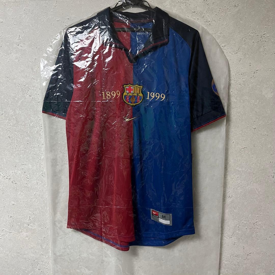 新品未使用タグ付きナイキNIKEバルセロナ100周年記念ユニフォーム2012復刻