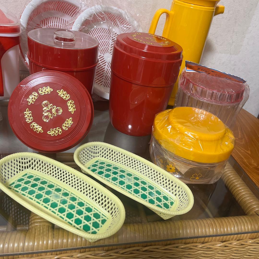 昭和レトロ　レトロポップ　キッチン用品　小物入れ　まとめ売り