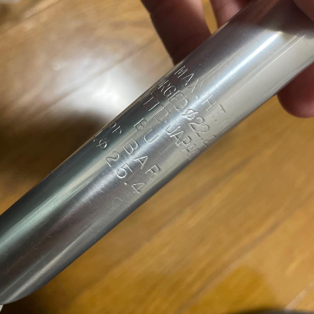 パーツ NITTO tallux stem (silver) 25.4mm/60mm