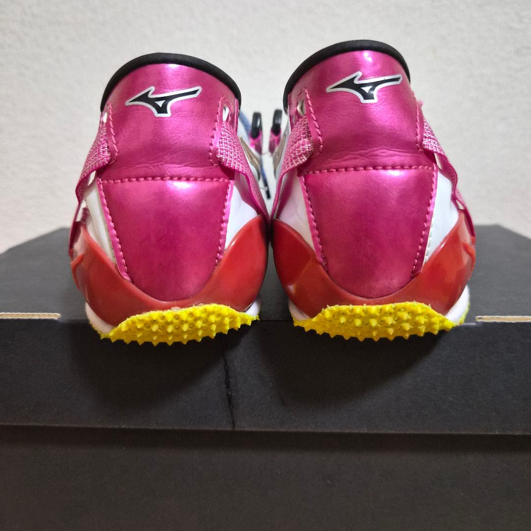 Mizuno インスサイレンサー NR5 ホワイト/ピンク/ゴールド