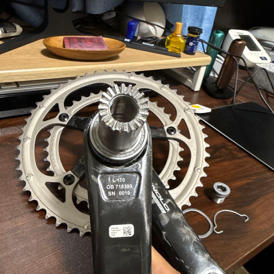 Campagnolo ケンタウル10sクランクセット BBベアリング新品未使用