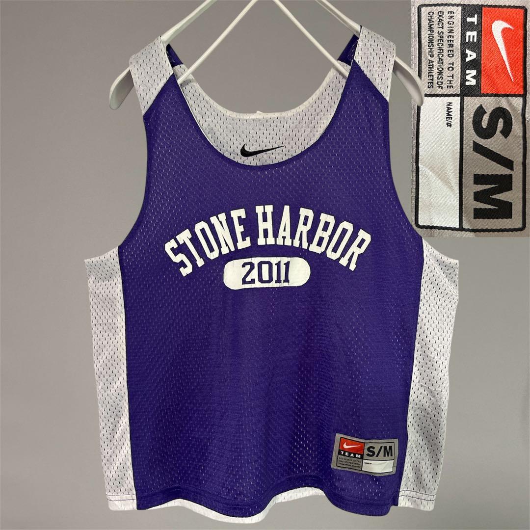 OLD NIKE リバーシブル メッシュ タンクトップ STONE HARBOR