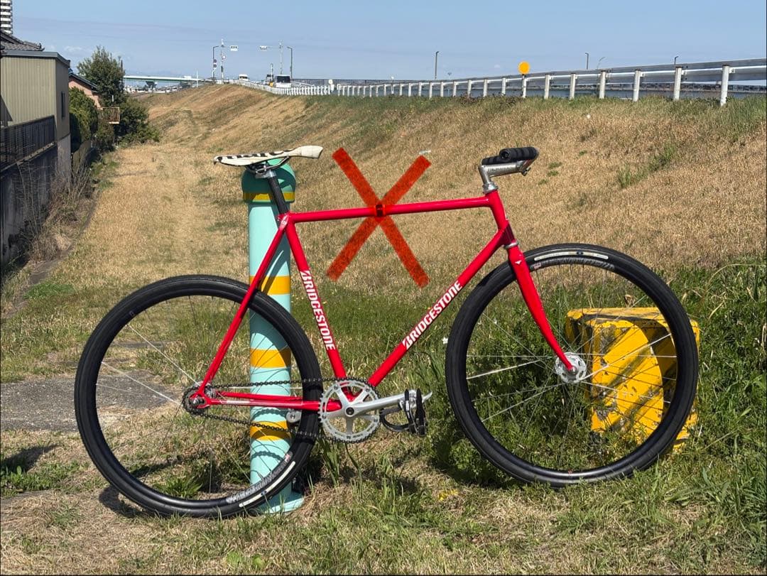 650b ピスト用ホイール前後 VELOCITY DURA-ACE