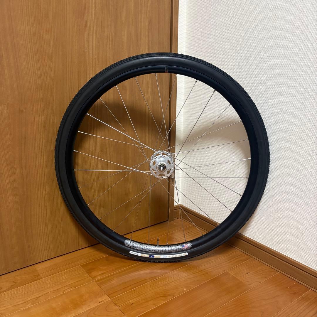 650b ピスト用ホイール前後 VELOCITY DURA-ACE