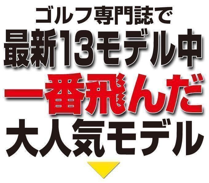 新品★雑誌テストで飛びNo1★ワークスゴルフハイパーブレードΓ USTマミヤ仕様