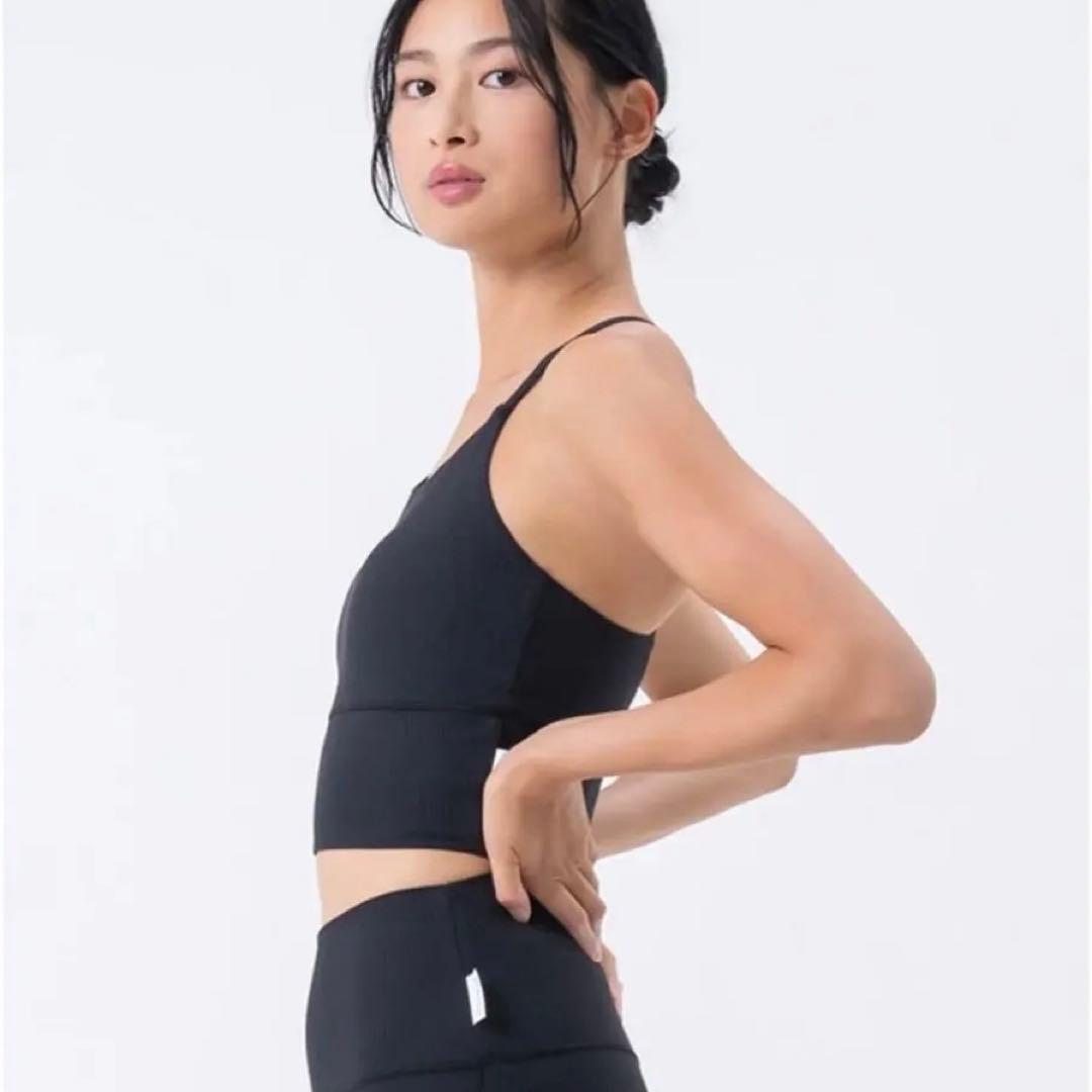 SUKALA ベーシックリブクロスブラトップ L