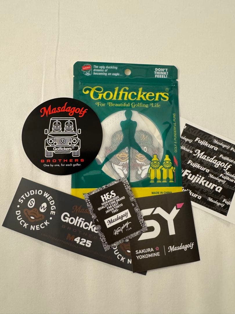 【完売品】Golfickers ゴルフィッカーズJGF2025 限定マーカー