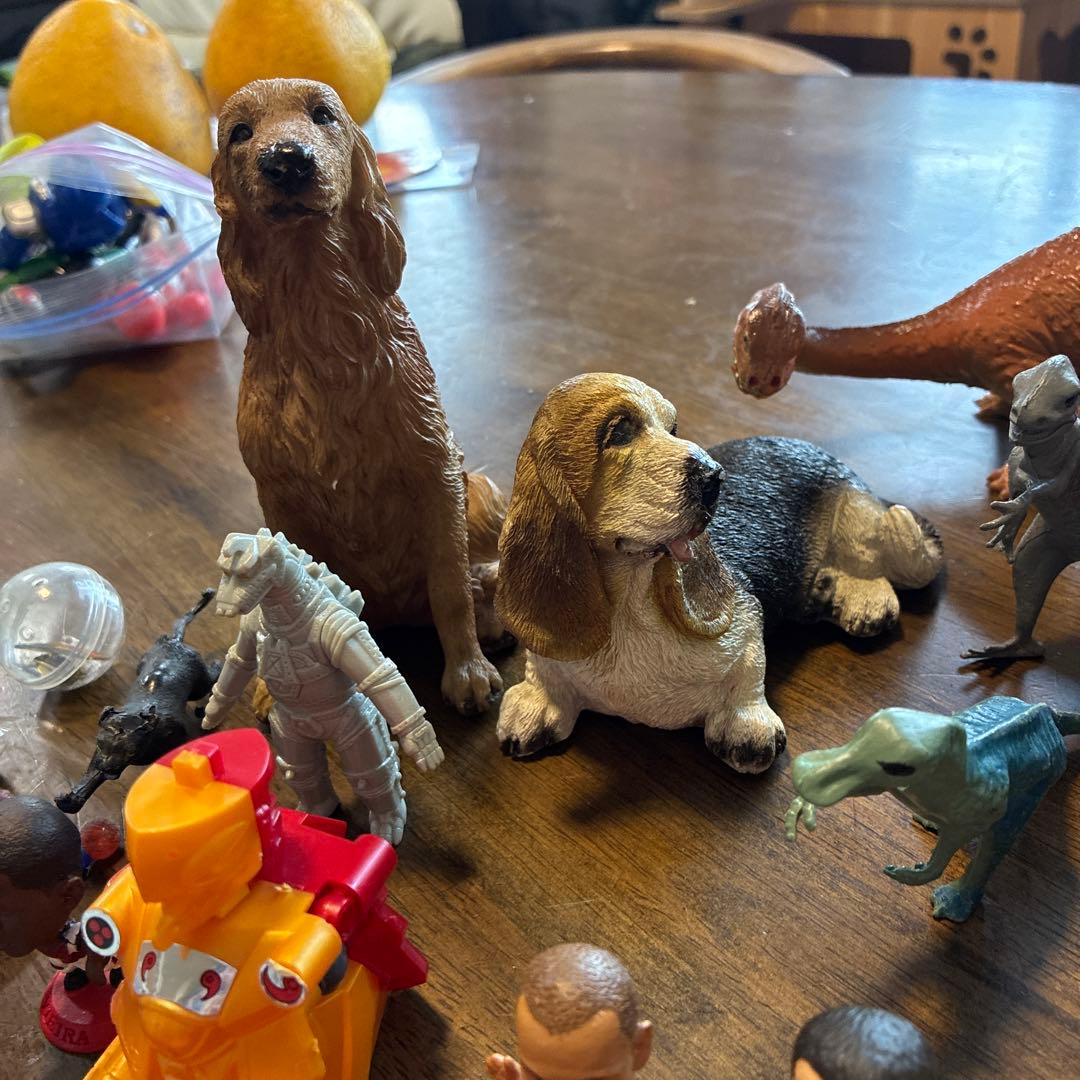フィギュアセット ミッキー・恐竜・犬など