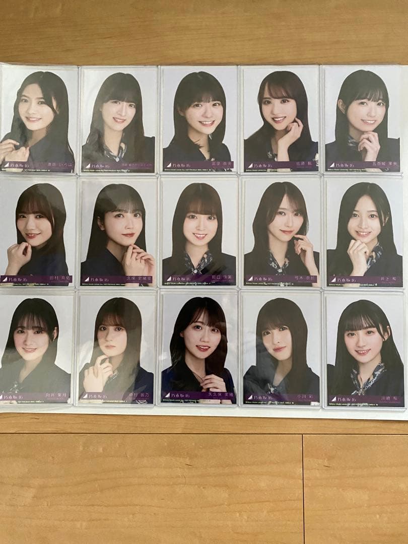 乃木坂46 33rdシングルおひとりさま天国生写真　タイプB全33人コンプ他2枚