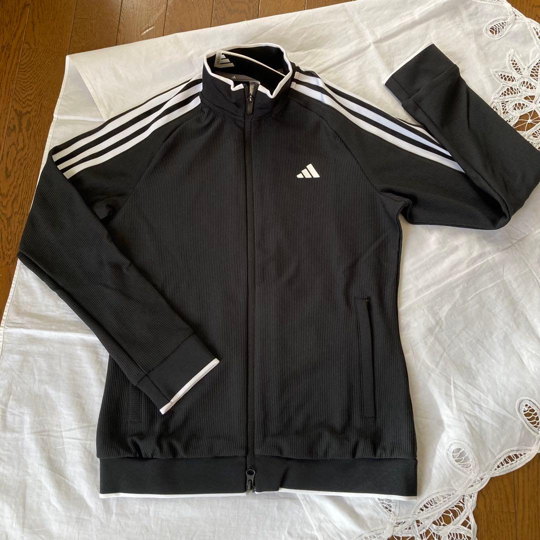 新品adidas アディダス　レディース　ジャケット　スカート セットアップ黒M