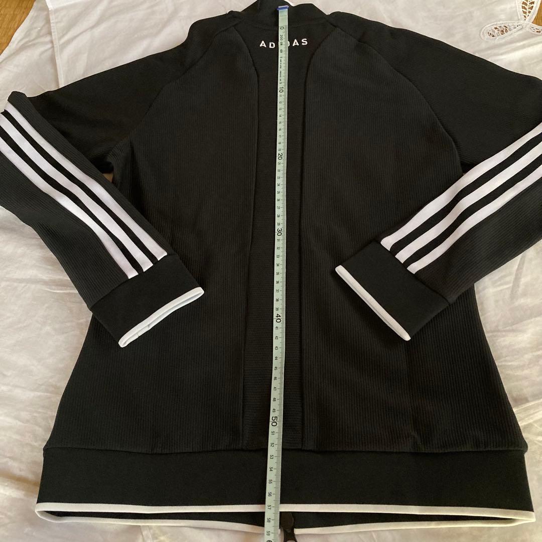 新品adidas アディダス　レディース　ジャケット　スカート セットアップ黒M