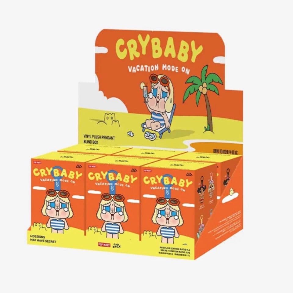 POPMART CRYBABY Vacation Mode On 未開封 ラブブ
