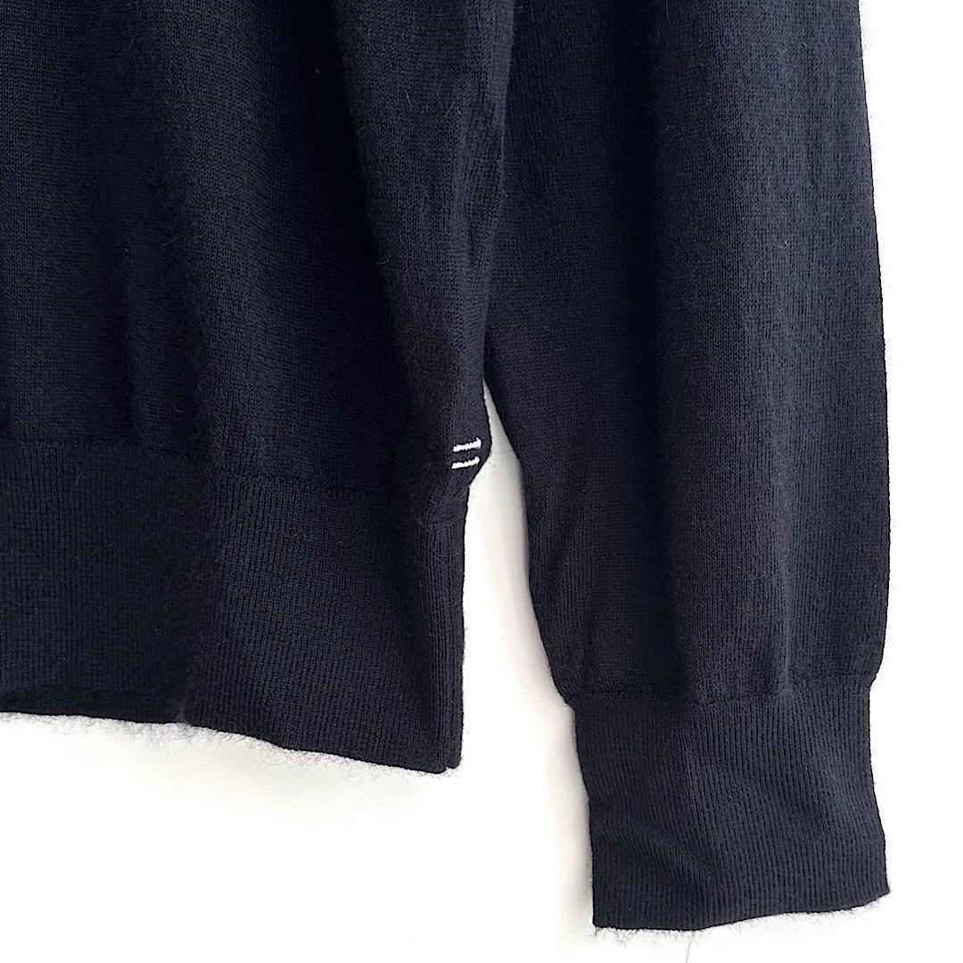 534★パーリーゲイツ 定価41,800円カシミヤニットセーター紺 7 2XL