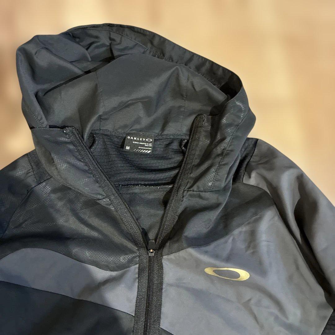 OAKLEY フード付きジャージ上下セット M,L ブラック