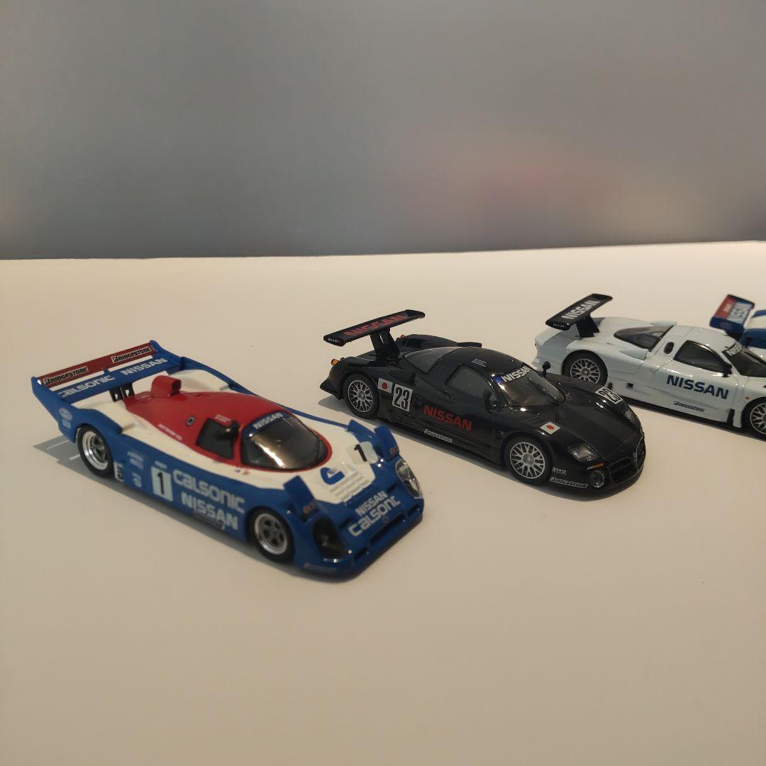 京商　日産　レースカー　1/64　4台セット