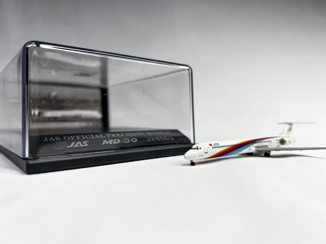 JAS / 日本エアシステム｜MD-90　3号機　黒澤特別塗装モデル｜1/500
