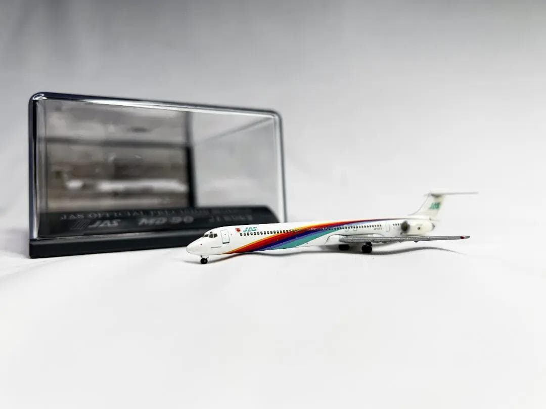 JAS / 日本エアシステム｜MD-90　3号機　黒澤特別塗装モデル｜1/500