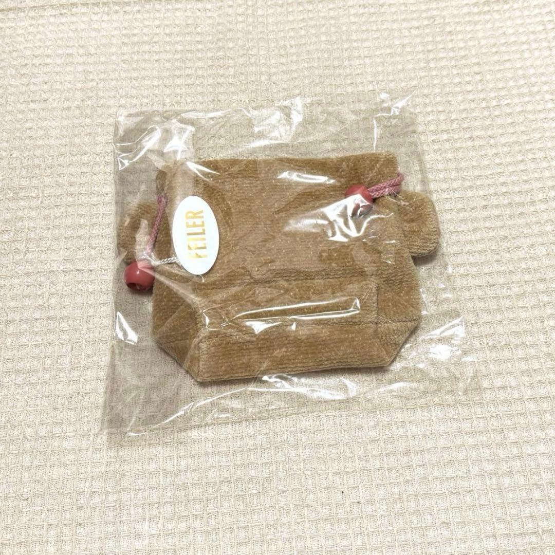フェイラー ドアップテディガール 耳付き巾着