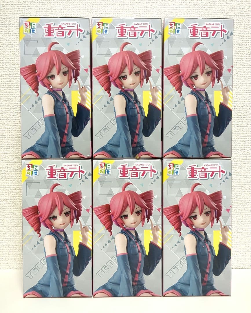重音テト ちょこのせプレミアムフィギュア 6個セット