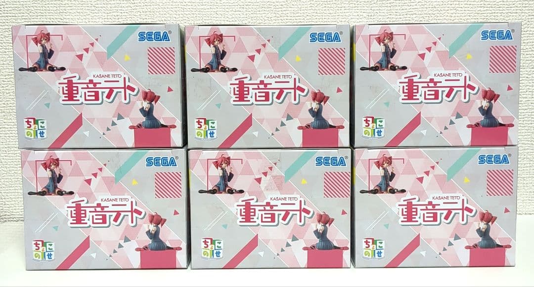 重音テト ちょこのせプレミアムフィギュア 6個セット