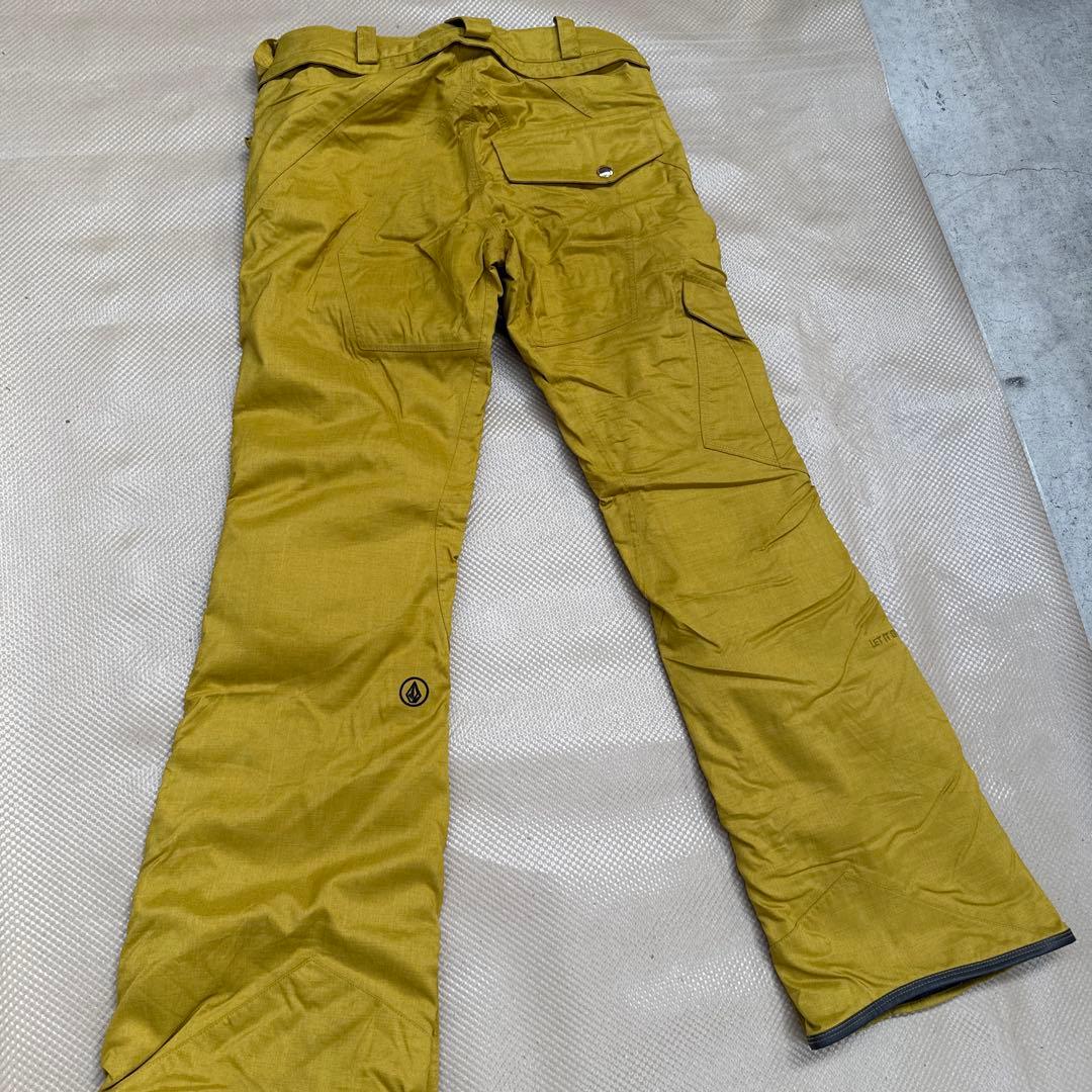 VOLCOM スノーボード用ウエア パンツイエロー系　ボルコム