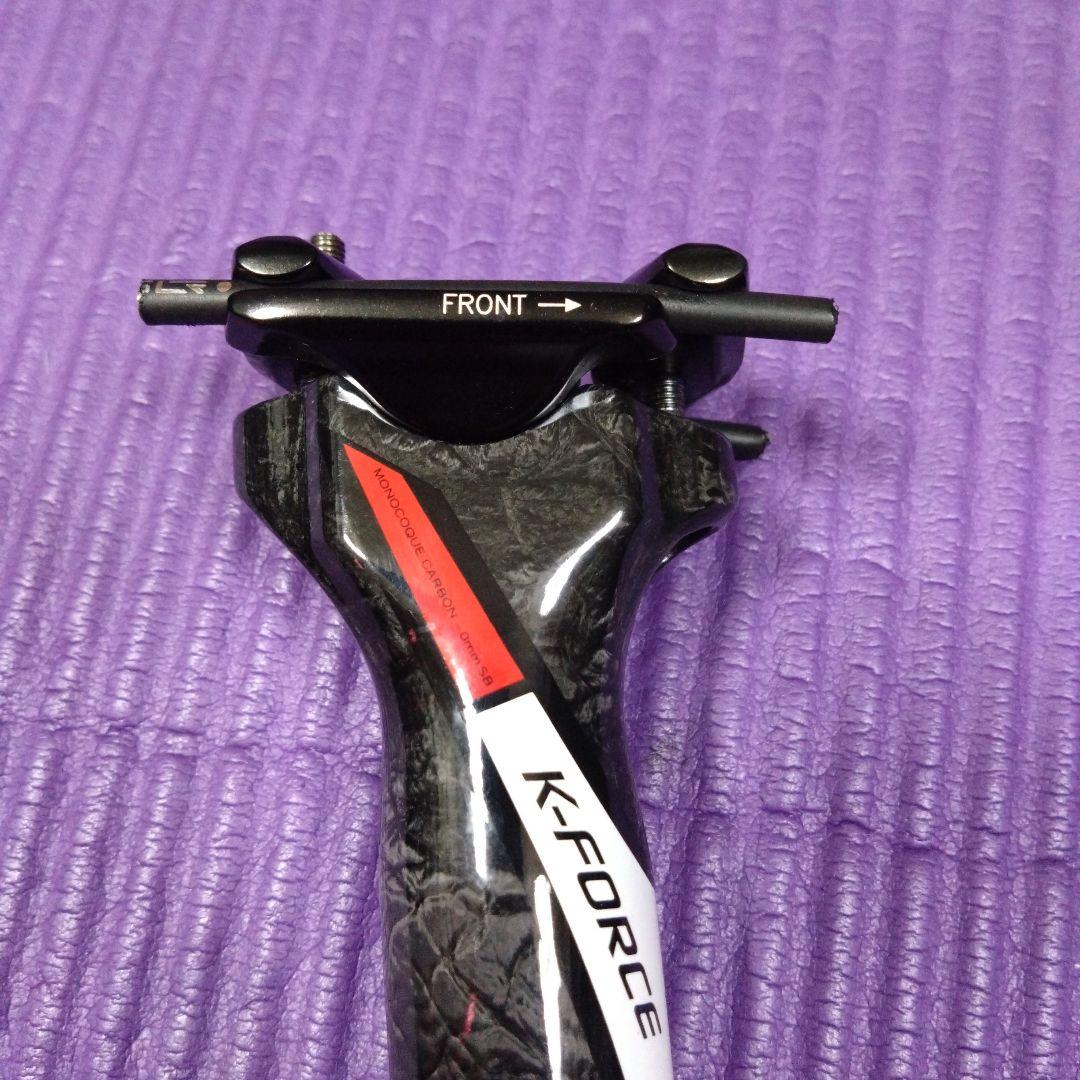 中古品:FSA K-Force カーボンシートポスト 31.6mm