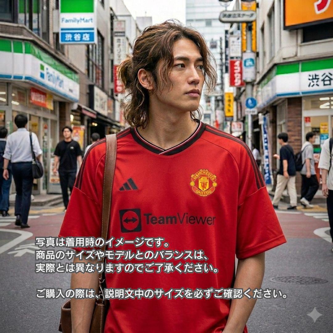 古着 サッカー ゲームシャツ マンチェスターユナイテッド メンズ3XL相当