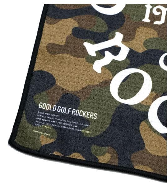 【限定】GOOLD GOLF ROCKERS OG LOGO CAMO タオル