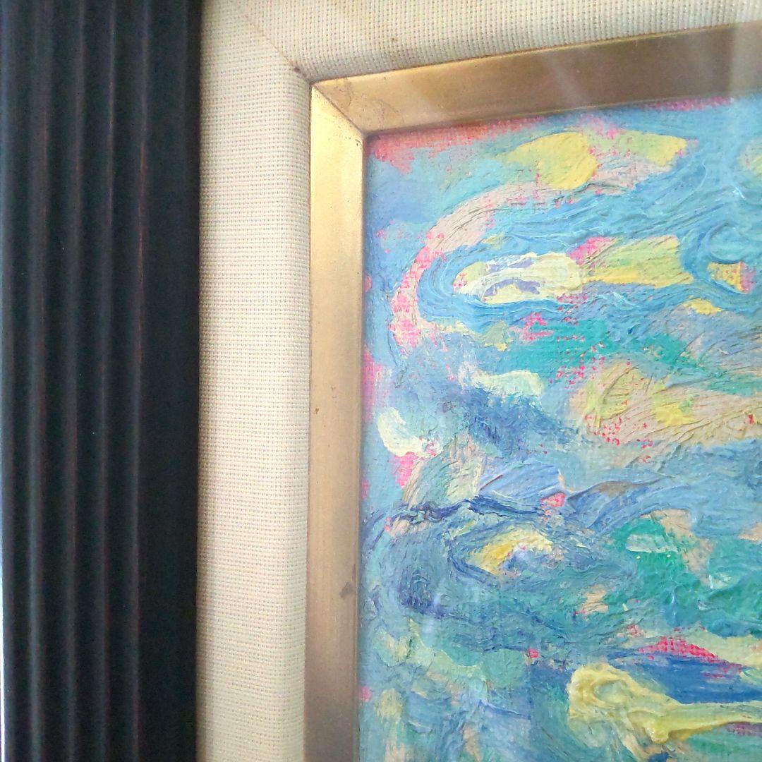 真作 太田國廣 イタリア マジョレ教会 油絵 油画 風景画 3号